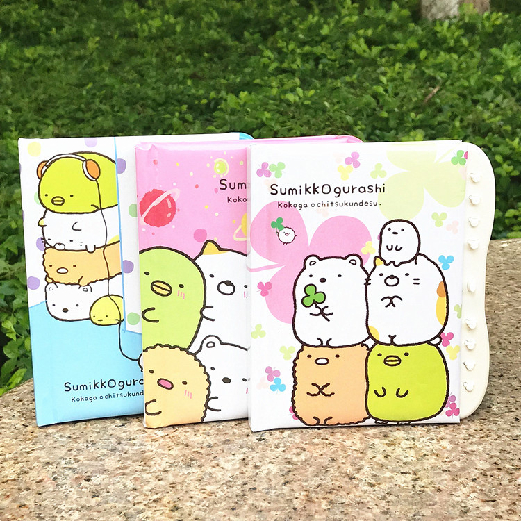 创意萌宠墙角团子密码本学生卡通动物手账日子本64k记事卡通本子