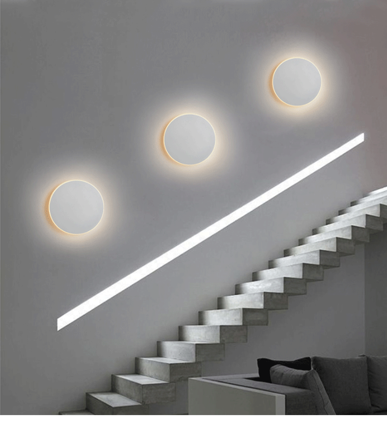 简约方圆户外防水led壁灯 酒店创意过道楼梯走廊客厅卧室床头壁灯