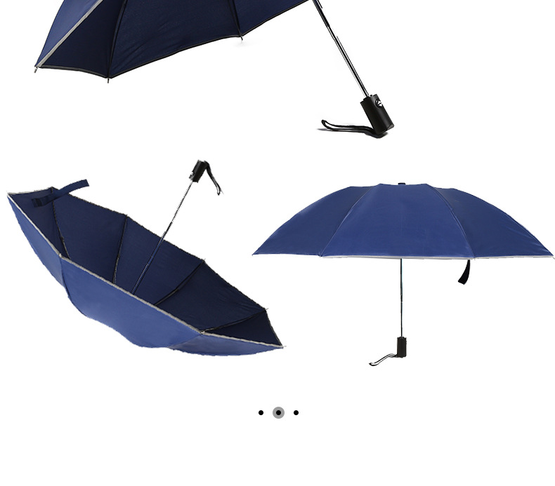全自动折叠反向伞遮阳 晴雨车载折叠自动反向商务伞可订制广告