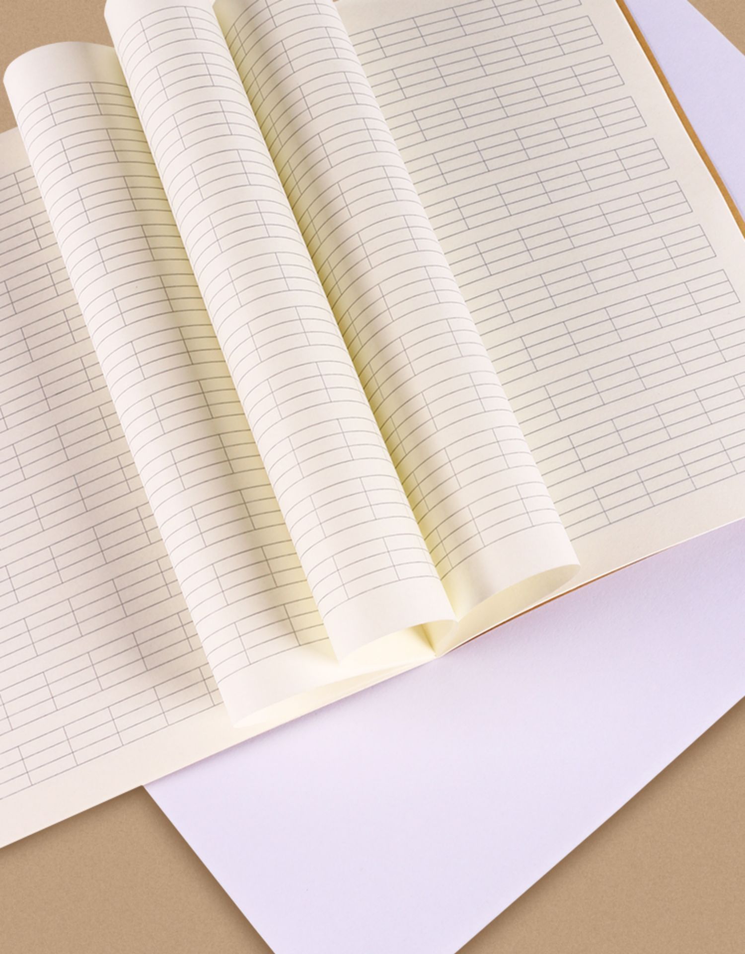 小学生作业本子1-2年级三线拼音数学田字格生字练字本加厚幼儿园