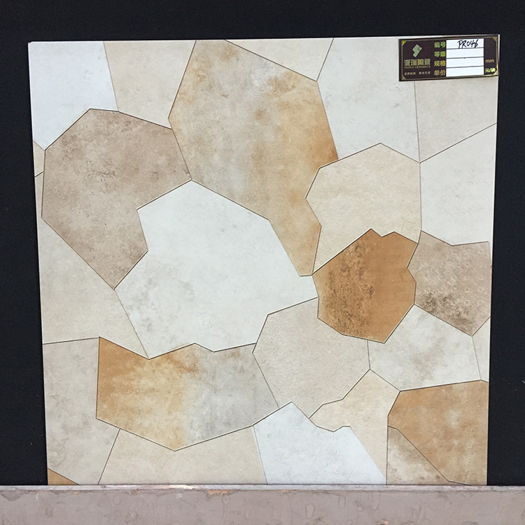 600×600鹅软石仿古砖灰色瓷砖地砖餐厅卧室地板砖服装店铺