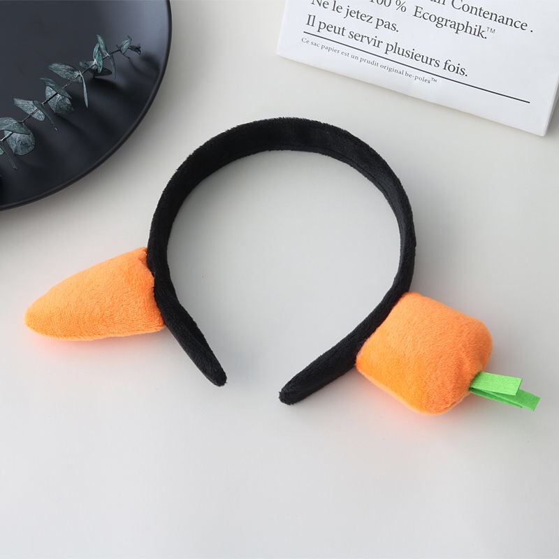 Online Influencer Cute Crayfish Headband Funny Shark TikTok Same Headband Wearing Head Salted Fish Q Version Cartoon Headwear