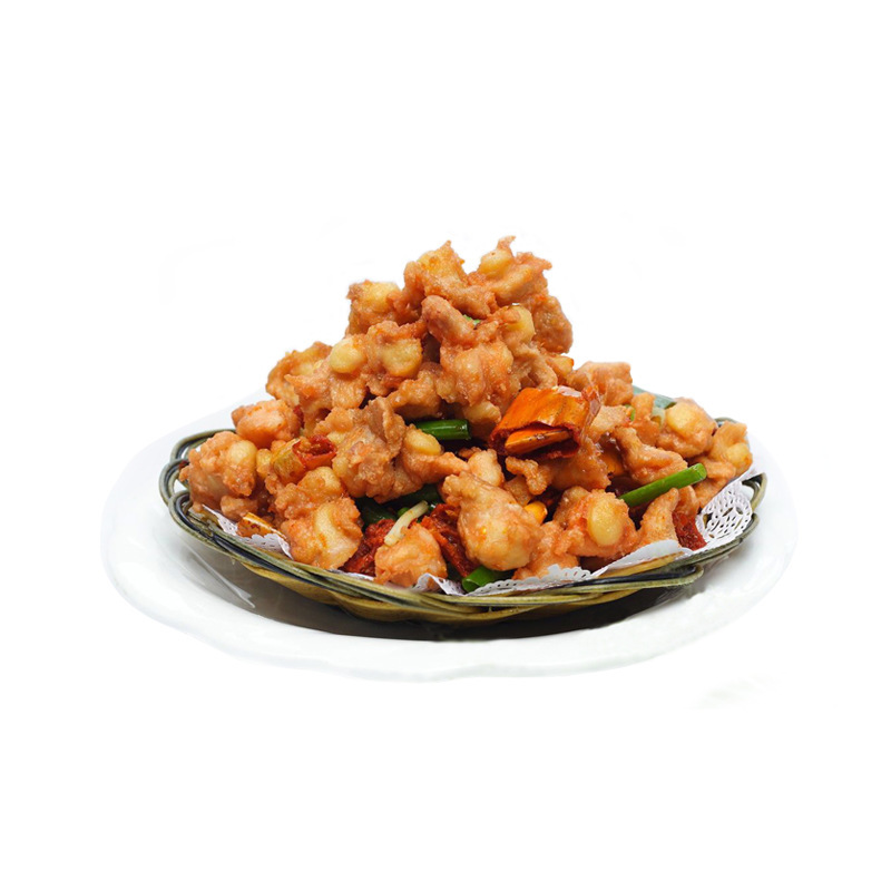 特色食材香猪脆骨粒 油炸孜然脆骨 粒粒香脆香骨 400g 25包/件