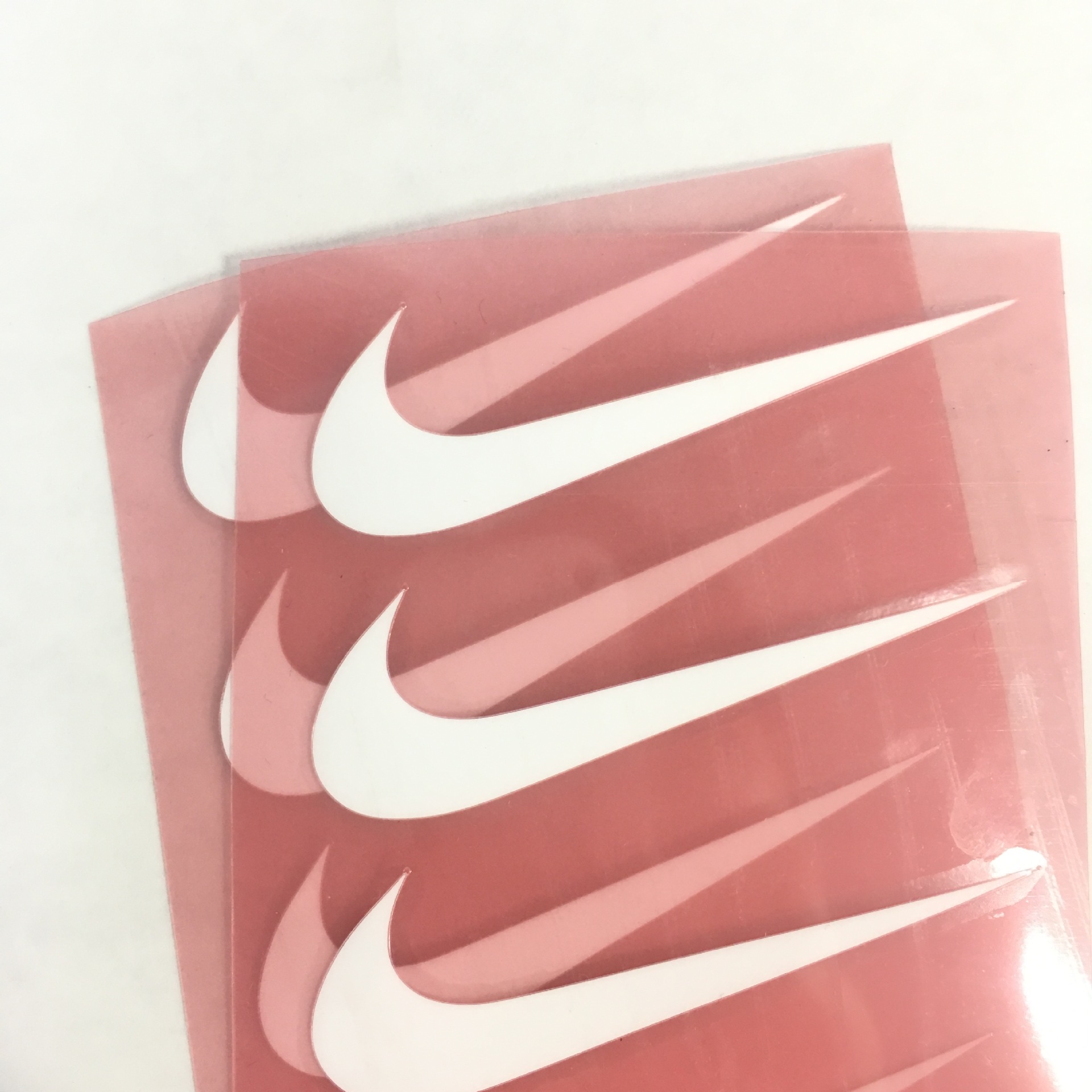 白色nike 免手工定位 熨斗烫画标 diy 定制小批 服装鞋材标