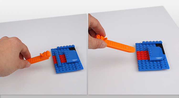 小颗粒积木起子起件器拆件器起砖器配件玩具拆装拆卸工具兼容乐高-阿