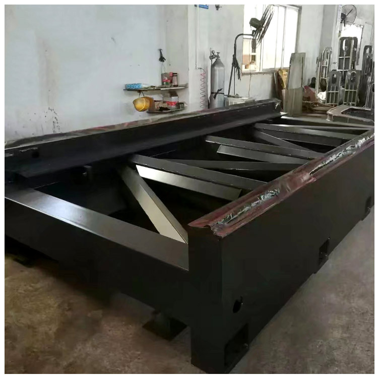 非标定制大型机架焊接加工6米方通机架cnc数控龙门铣加工