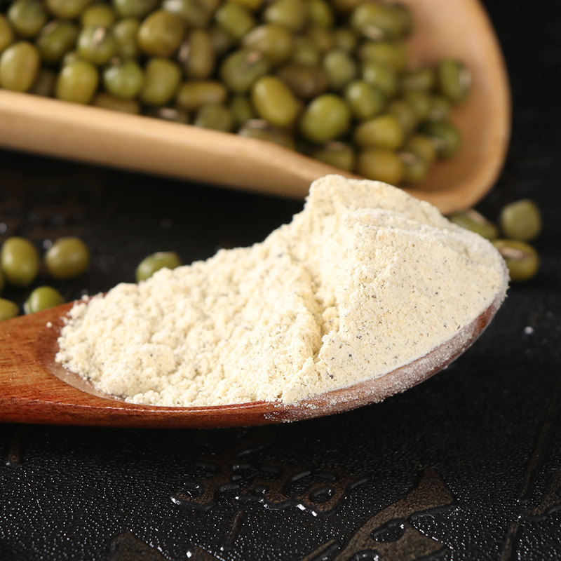 膨化绿豆粉熟粉原料速食代餐粉25kg包装五谷杂粮粉oem贴牌代加工