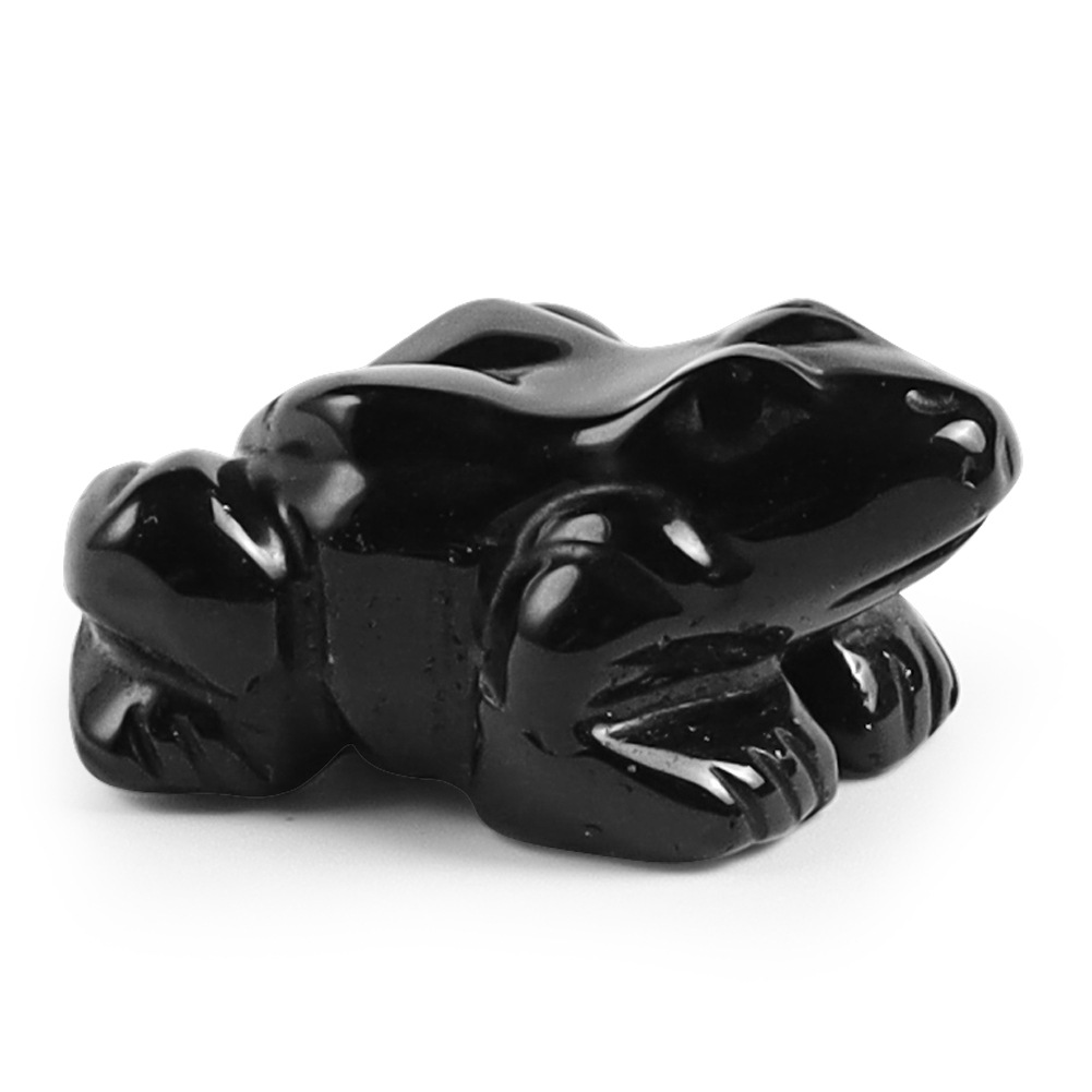 宝石青蛙精雕刻摆件绿东陵血石玉石青蛙工厂批发支持定制