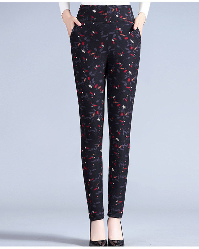 mq-yl913秋装新款弹力加厚保暖棉裤yy