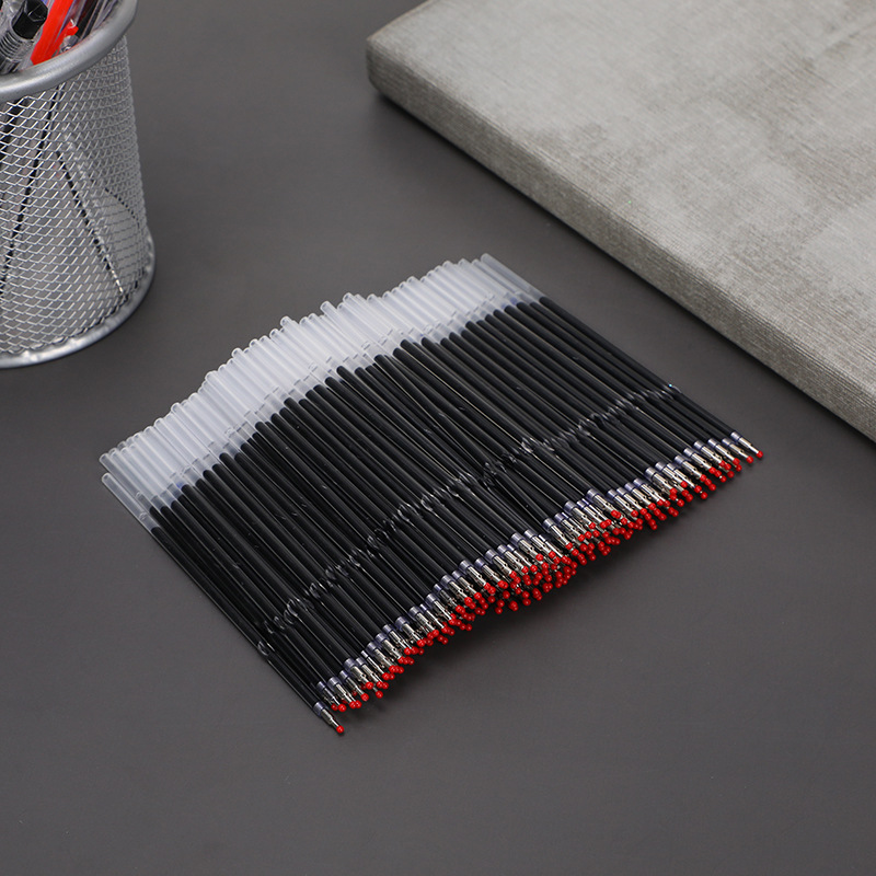 厂家直销中油笔芯按动葫芦头笔头 通用按动笔笔芯替芯批发定制