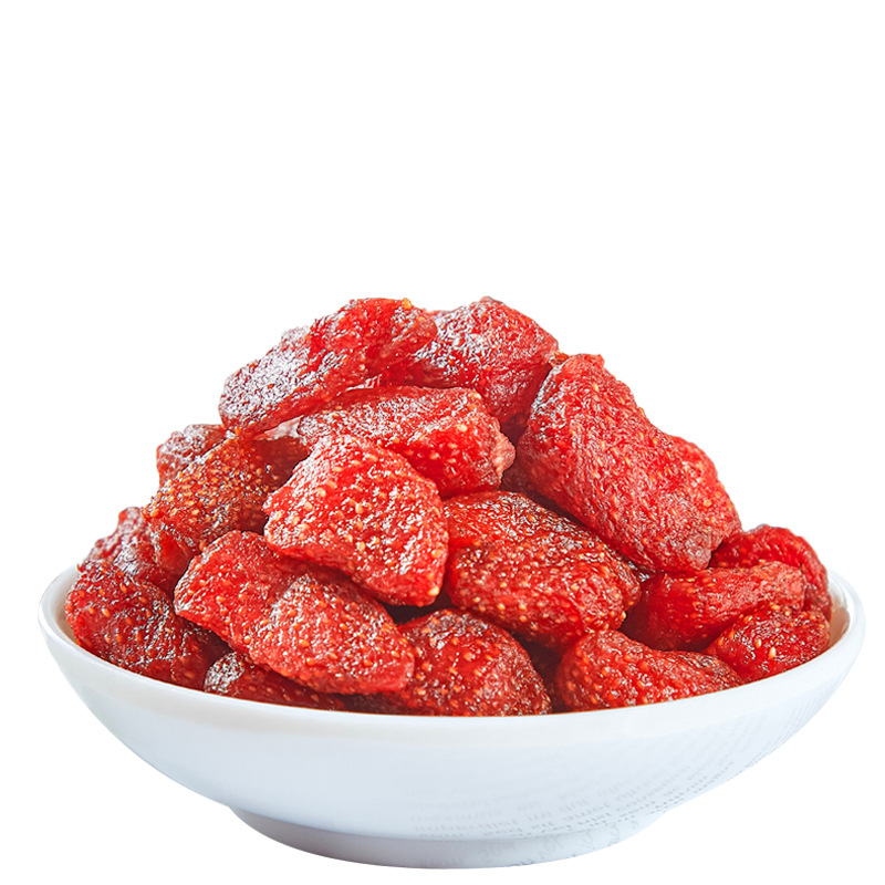 派派熊100g草莓干鲜制果干果脯蜜饯食品休闲办公零食小吃批发食品