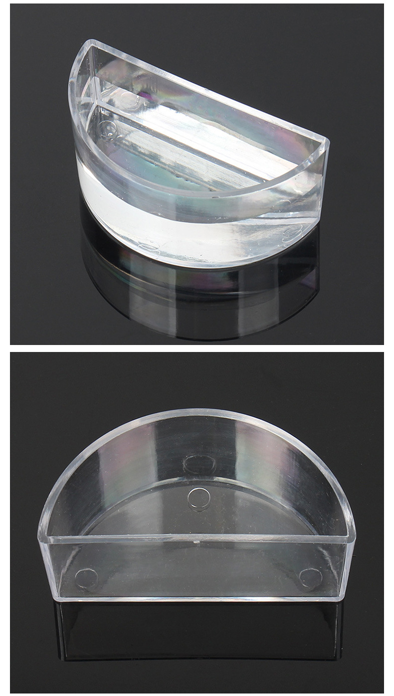 厂家直供半圆水槽中学物理光学实验器材 半圆形透明折射水槽批发