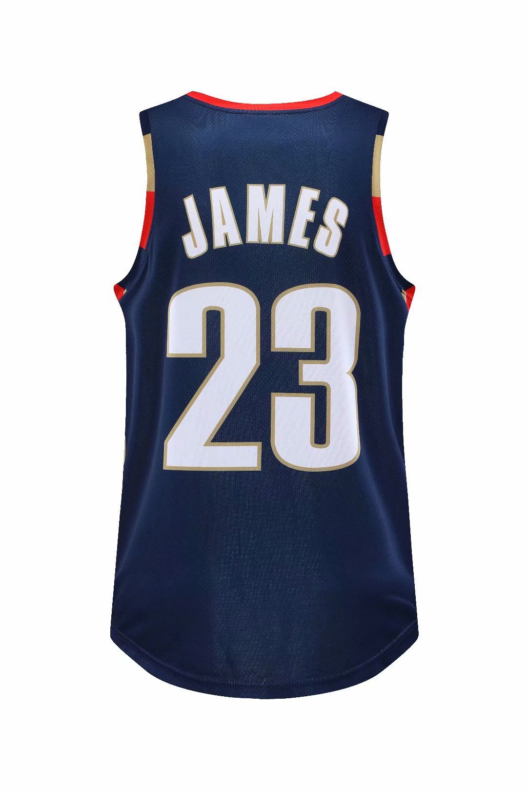 球衣批发复古骑士队小皇帝23号詹姆斯篮球球衣james全身印数码印