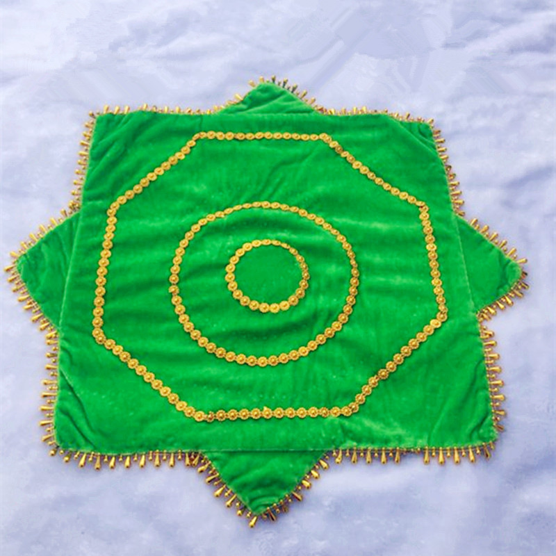 手绢花舞蹈广场舞红手帕儿童考级八角巾成人东北扭秧歌跳舞手绢