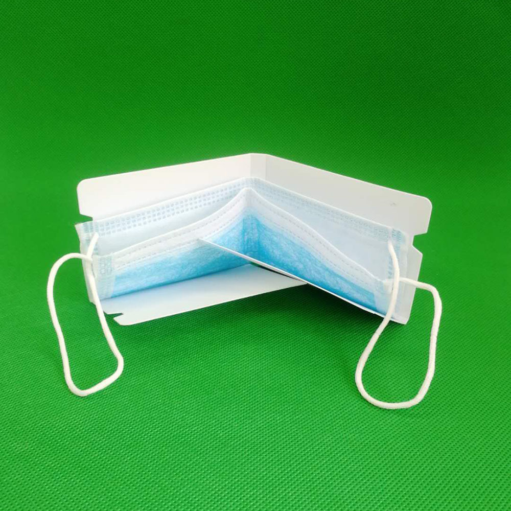 口罩折叠收纳盒 塑胶暂存夹 口罩保护夹厂家直销