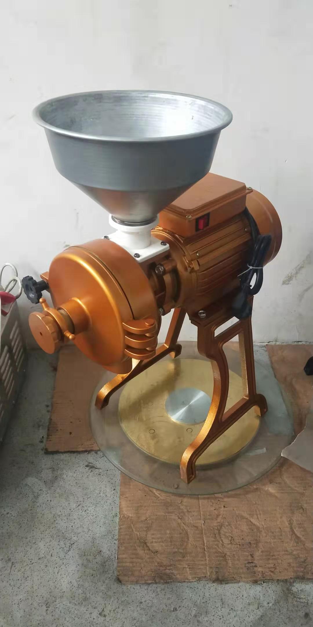 跨境供应家用颗粒打粉机 150型钢磨干湿两用磨粉机-阿里巴巴