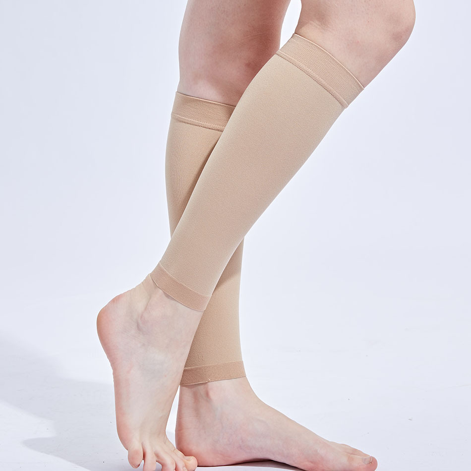 Three-Level Pressure Shank Protection Socks Sports Compression Socks Middle-Aged and Elderly Muscle Nurse Leg Shaping Health Care