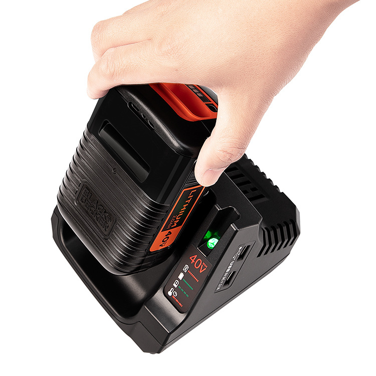 lcs40适用百得lcs3636v40v锂电池电动工具充电器带双usb