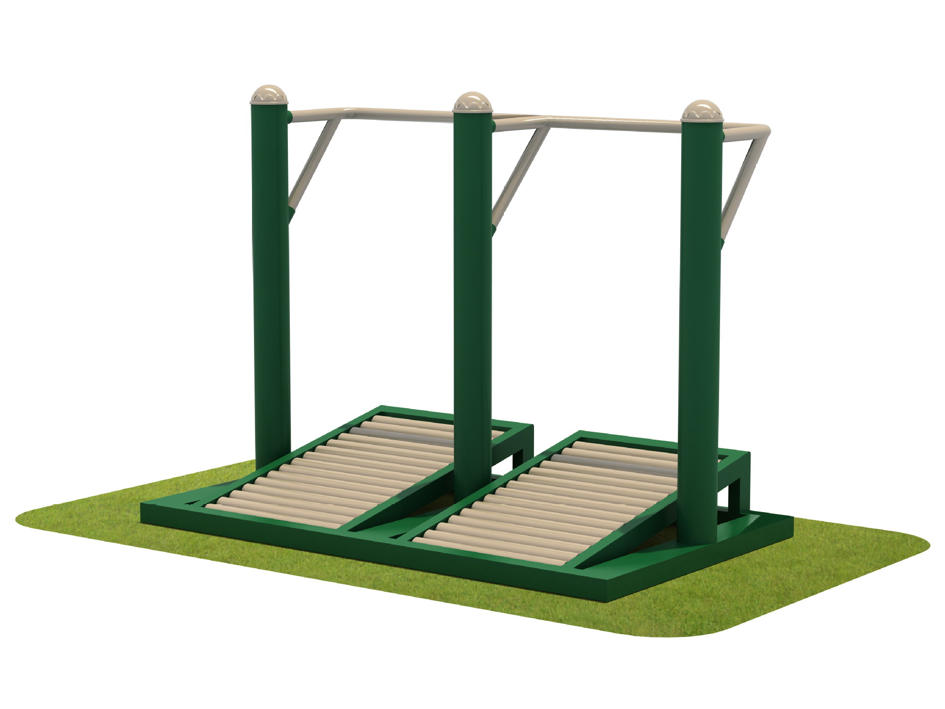 厂家直销双人跑步机室外健身器材公园小区健身器材