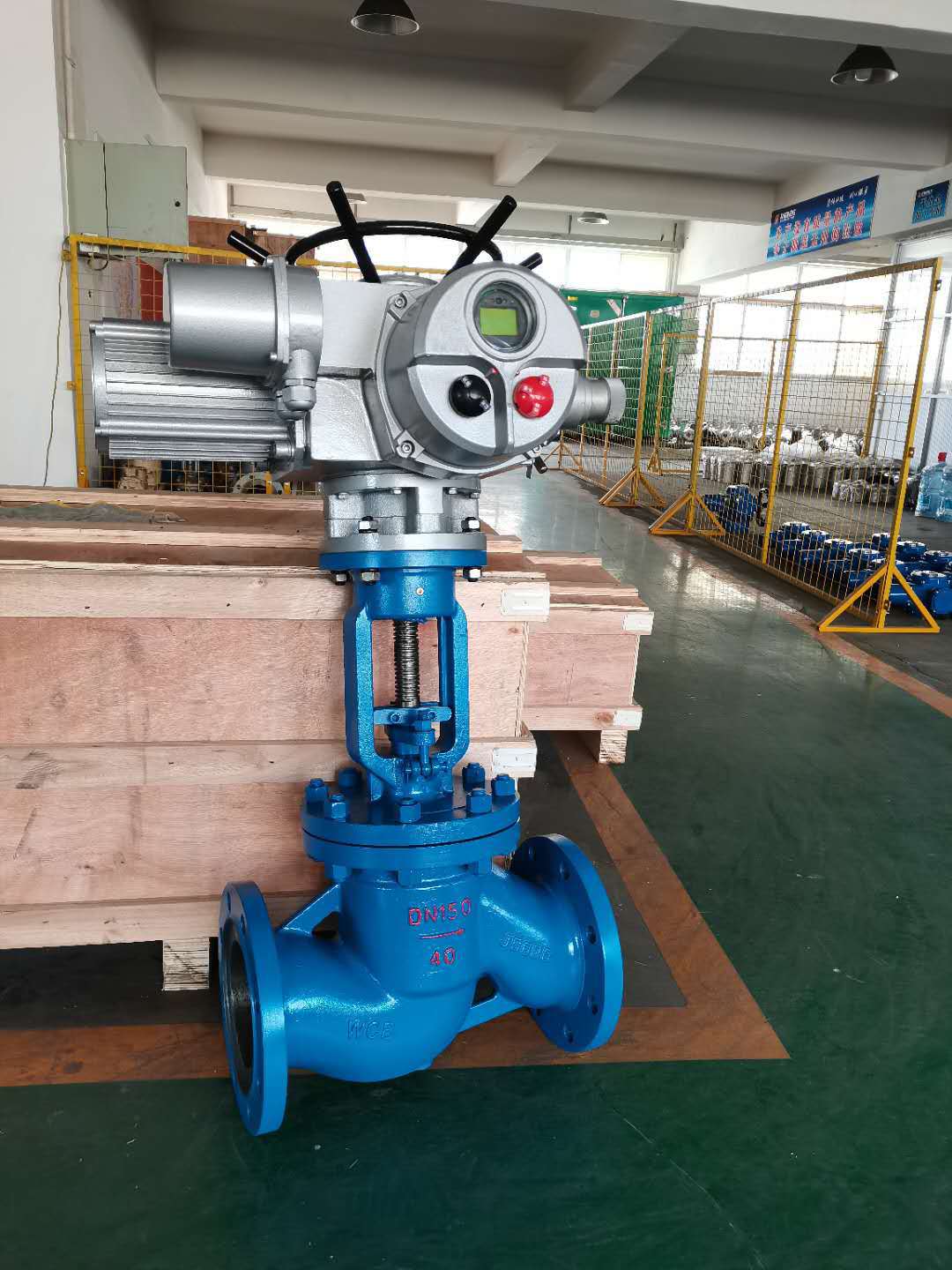 电动截止阀j941h-64c-dn150 电动高压截止阀上海科耐迪电动截止阀