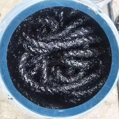 沥青麻绳伸缩缝填缝用沥青麻筋桶装沥青麻丝厂家使用方便开桶即用
