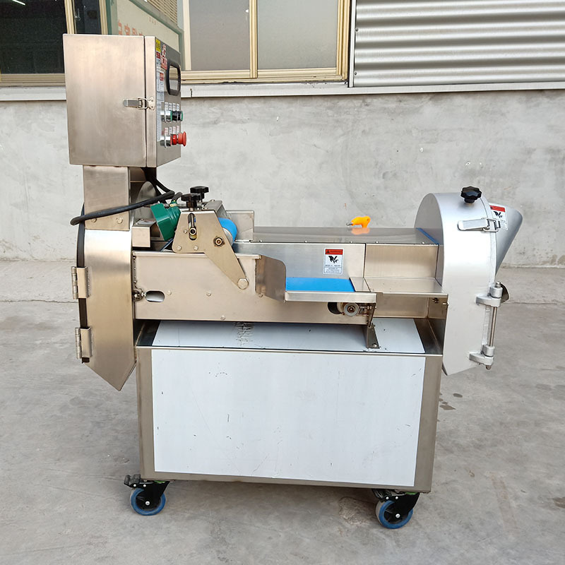新型蔬菜切菜机多功能商用食堂电动全自动大型801台湾双头切菜机