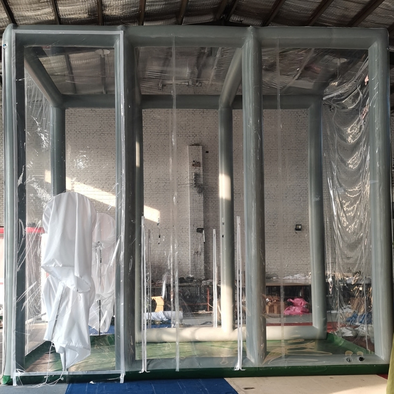 gis封闭无尘安装防护棚 充气式防尘棚 gis设备安装防尘棚支持定制