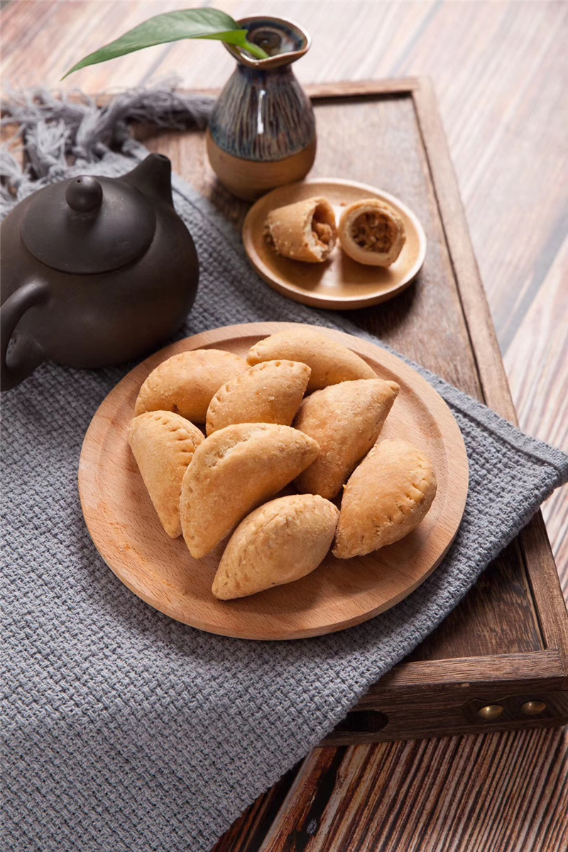 喜乐喜潮汕特产酥角黄金角酥饺油角休闲零食烘焙糕点饼干厂家批发