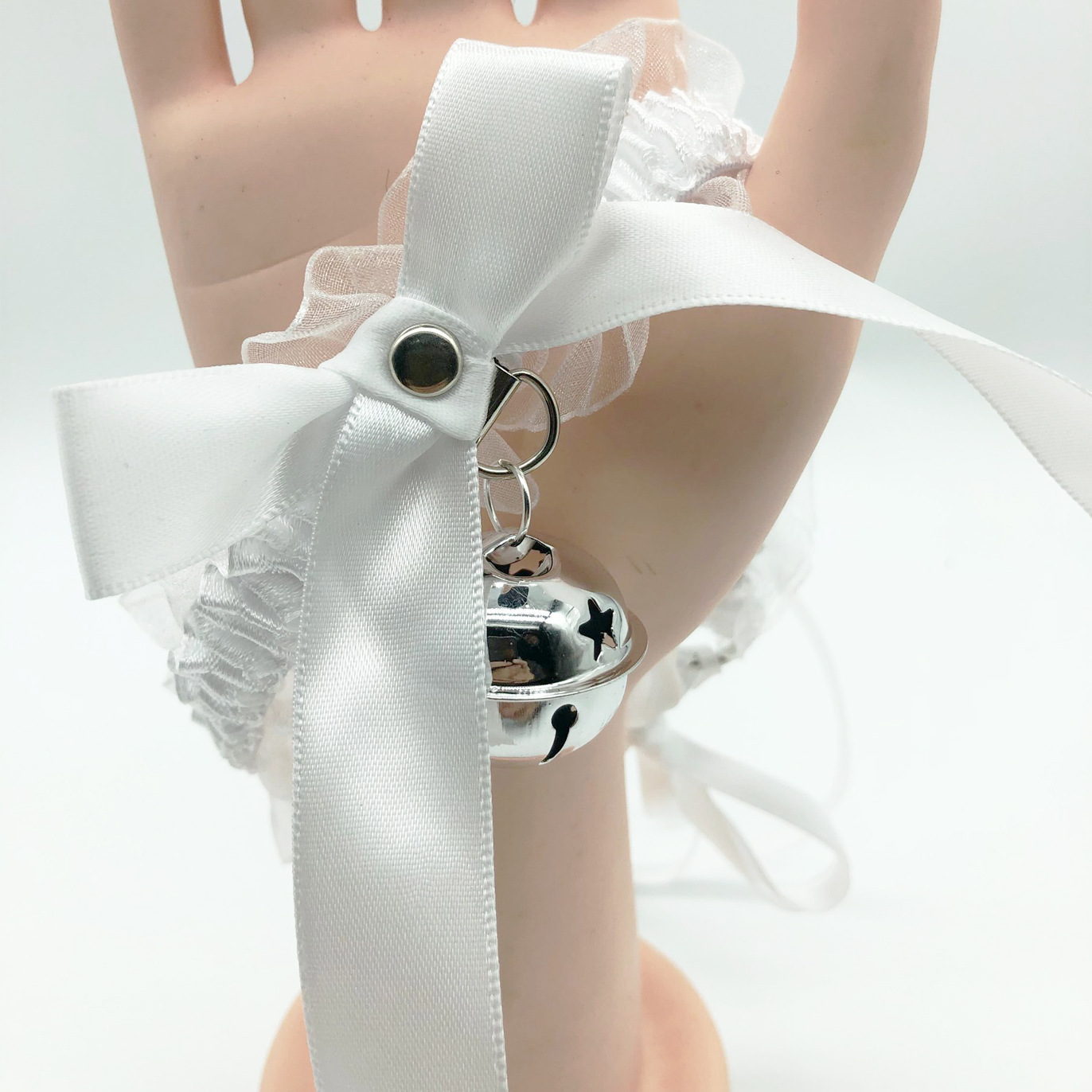 情趣内衣配饰软萌系铃铛性感可爱蝴蝶结大铃铛脖环sm刑具道具项圈