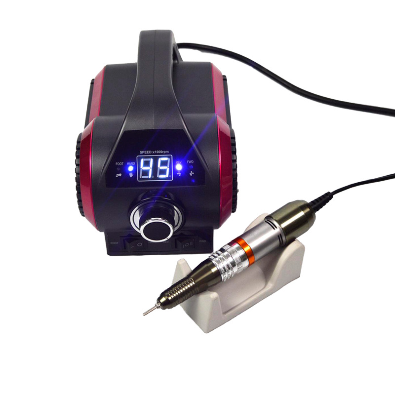 new 65w electric sander portable nail piercing device pedicure machine nail remover pen nail salon tools suit wholesale