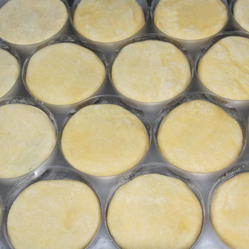 玫瑰冻饼40g烘培店面包店鲜花饼半成品冷冻鲜花饼批发