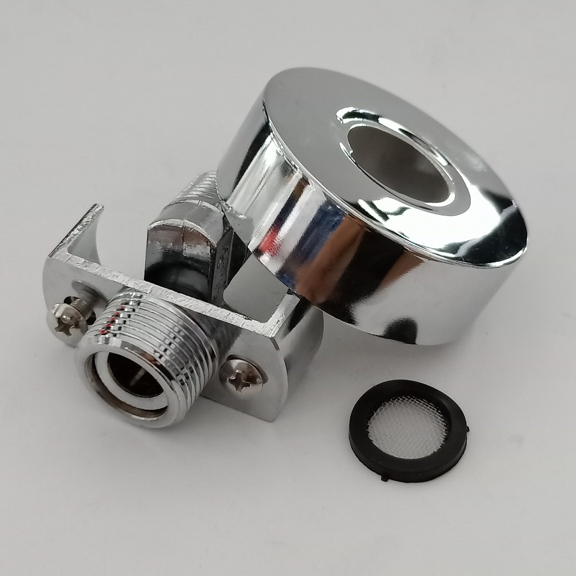 现货万向曲脚淋浴花洒龙头配件可调节角度接头全铜偏心修正弯拐脚