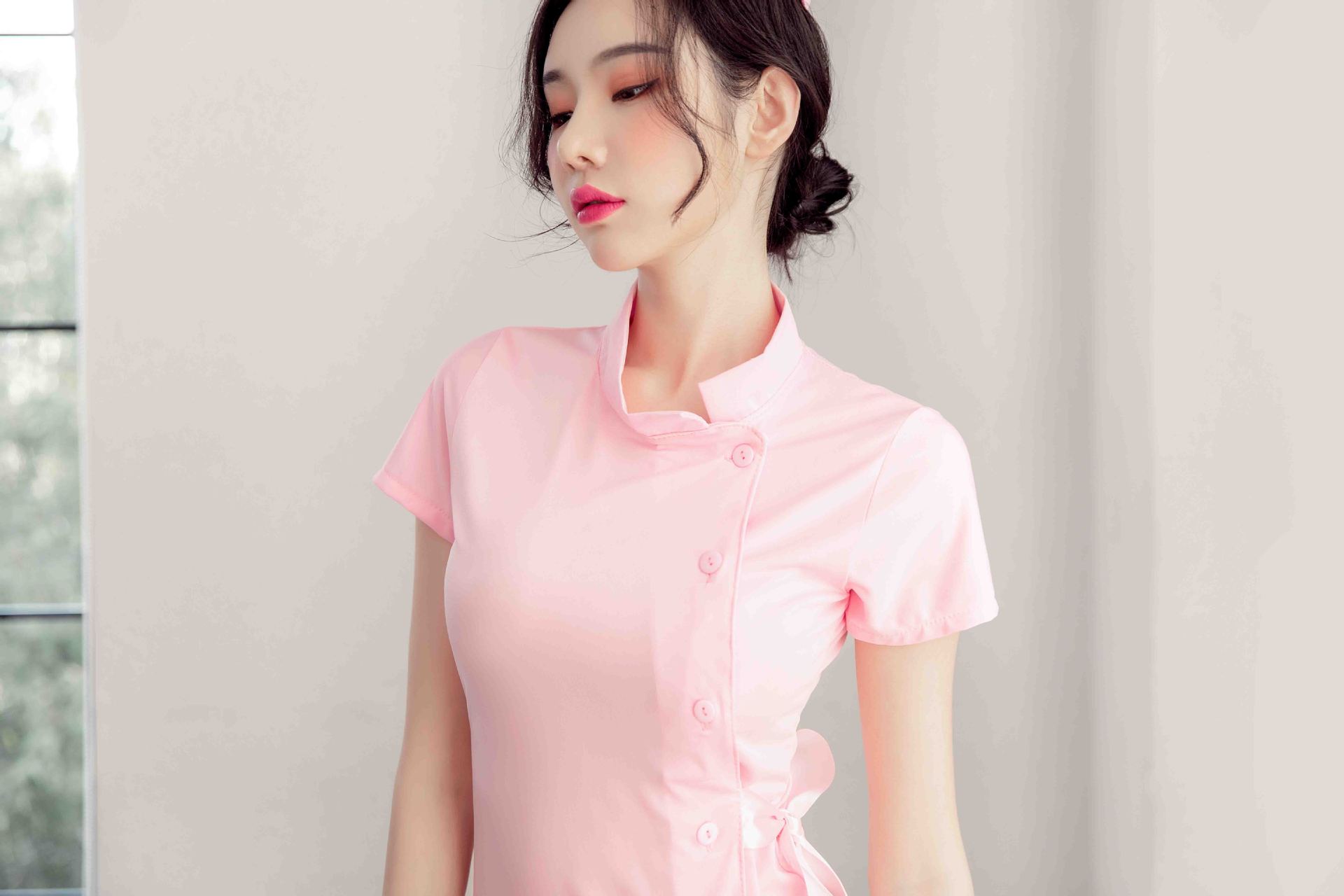 长夜漫漫情趣内衣制服诱惑护士套装性感露背蕾丝护士服夜迷离代发