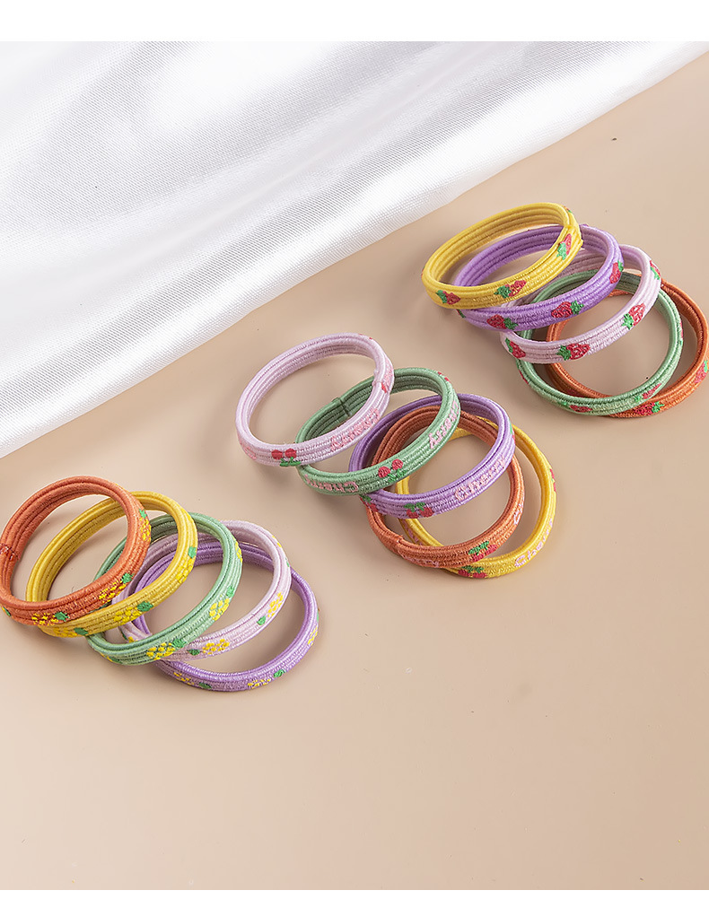 儿童胶圈不伤发女童头绳扎头发韩国宝宝发饰发圈橡皮筋小女孩头饰