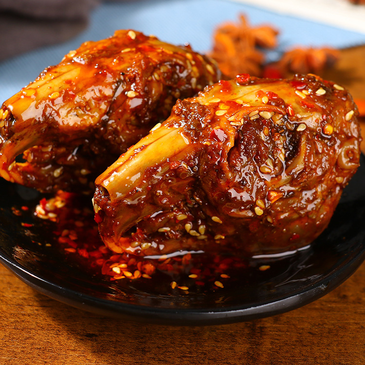 麻辣兔头自贡美食 厂家批发源头货源 一件代发 肉类熟食真空包装