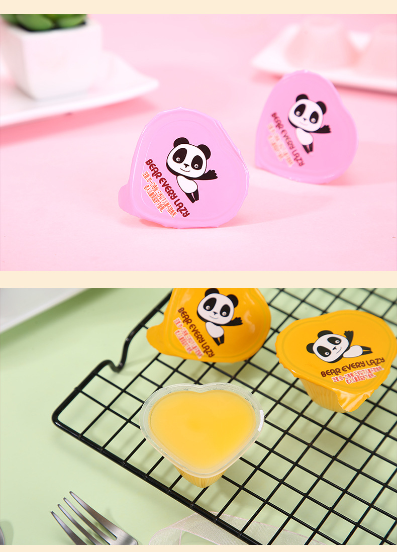 维多利果冻婚庆喜礼乳制布丁芒果味樱桃味多口味厂家批发可定制