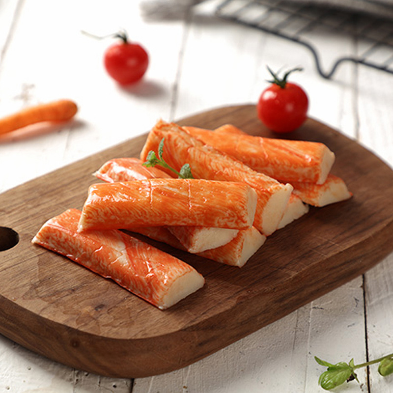 韩国蟹味棒客唻美蟹棒蟹足网红零食常温蟹棒即食手撕蟹柳90g*3袋