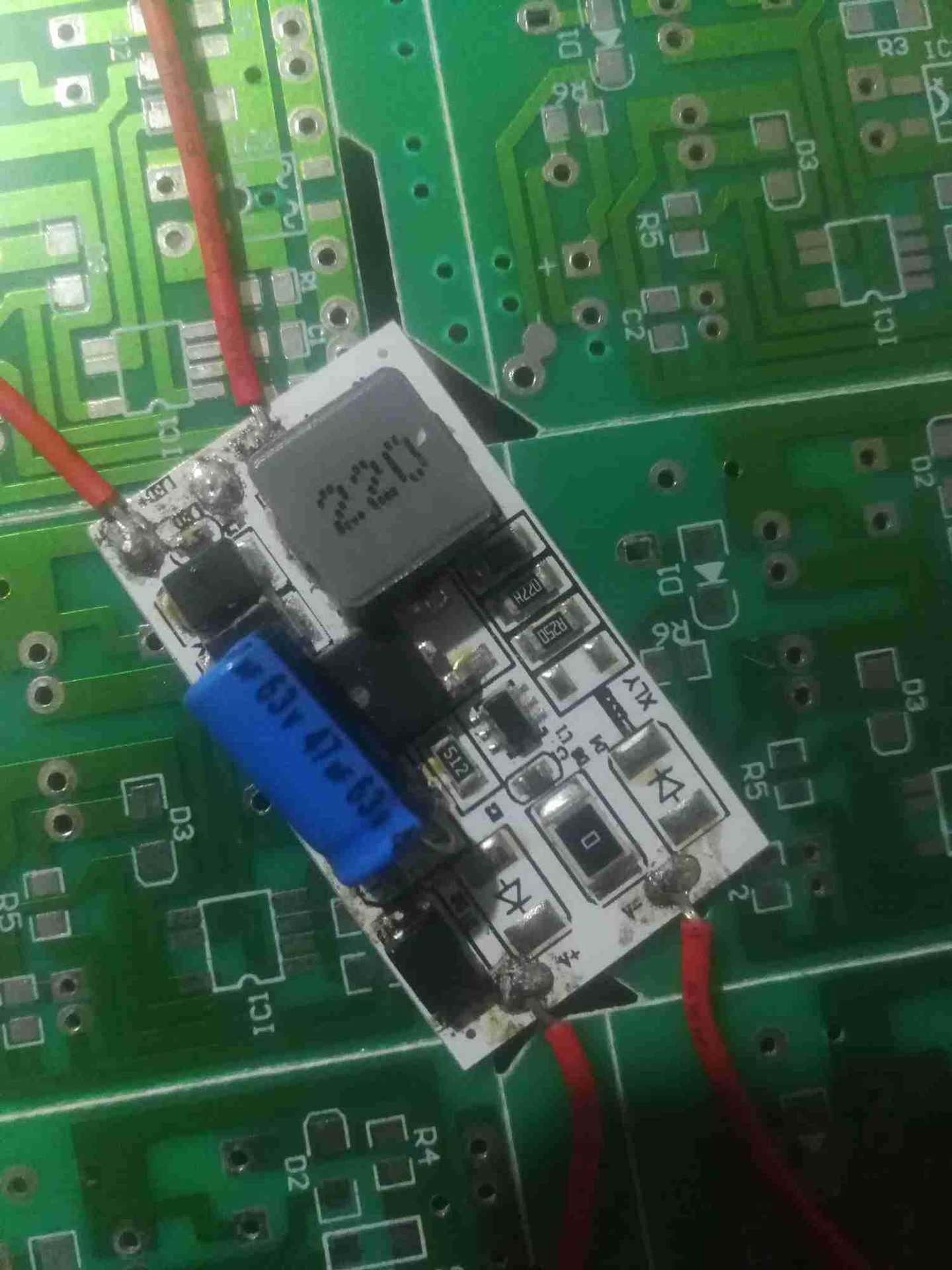 汽车led大灯照明系统整流器驱动板 h1 h7远近光大灯驱动板板