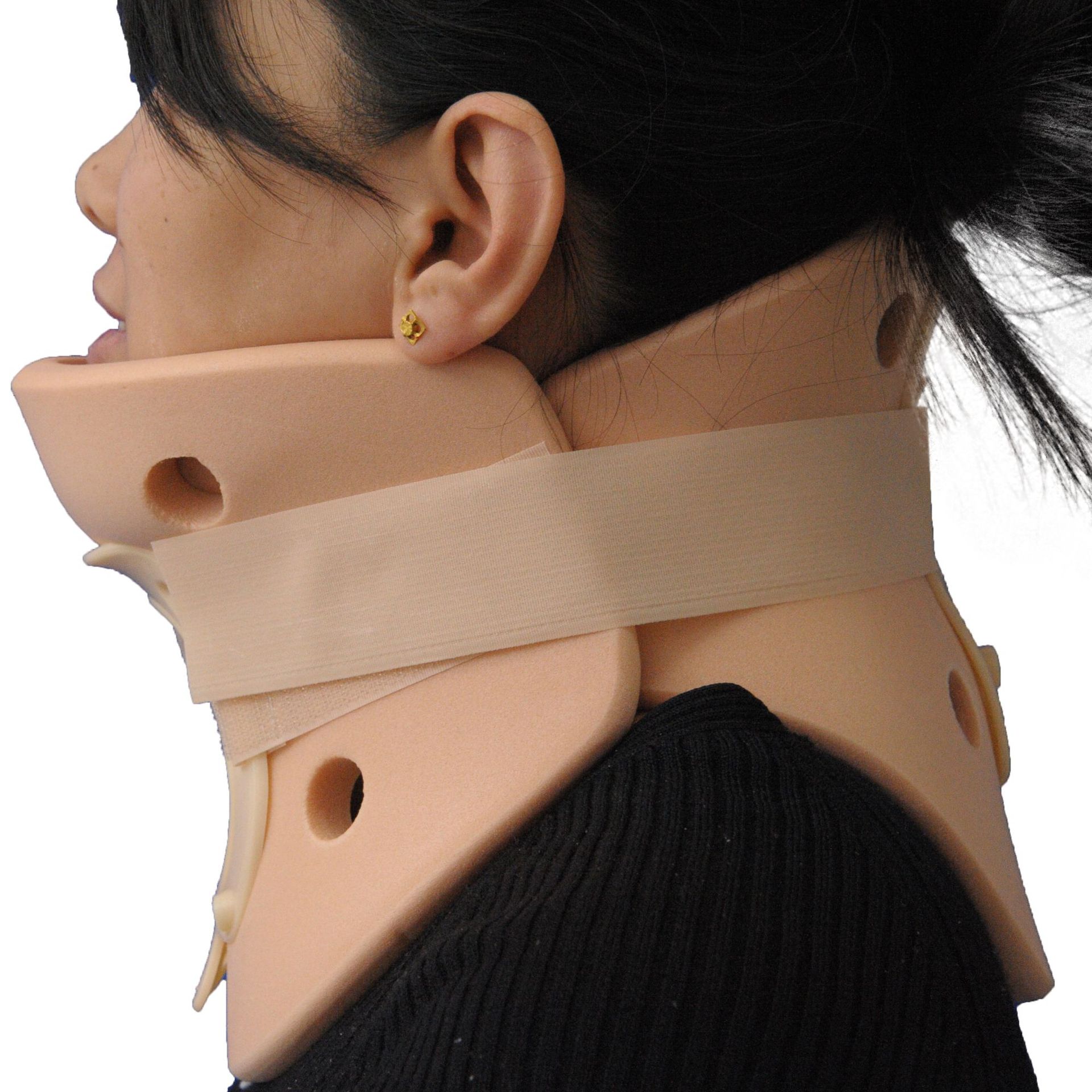 颈托厂家 颈椎护具沫费城颈托颈椎术后康复固定颈托急救分体颈托