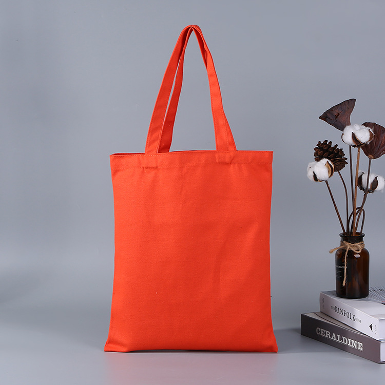 彩色空白帆布袋定制 广告礼品手提棉布袋定做 学生手提帆布包直供
