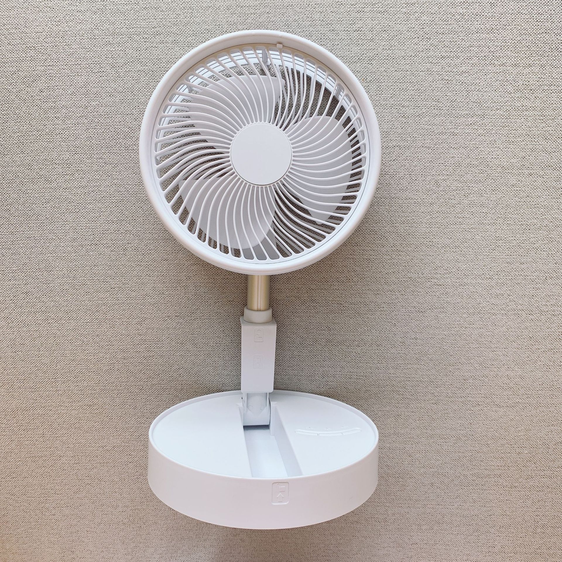 折叠伸缩风扇便携式户外台式落地迷你小风扇usb充电办公室学生