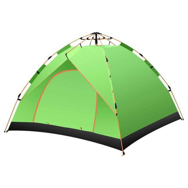 Outdoor Supplies Beach 3-4 People Travel Double-Layer Automatic Tent Camping Outdoor Tent Double Camping Tent