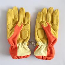 统型抢险救援手套应急救援橘色芳纶牛皮耐磨消防手套厂家批发17款