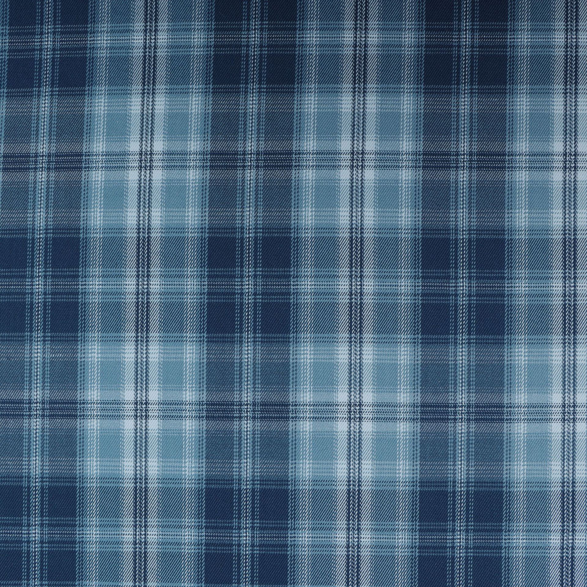 全涤色织斜纹格子jk制服百褶短裙成品布时装连衣包裙外套面料现货