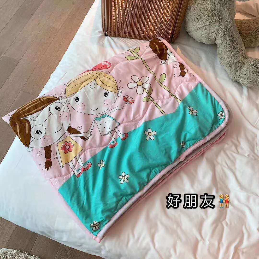 Weishang New Washed Cotton Children's Summer Quilt Baby Quilt Kindergarten Nap Children's Air Conditioning Quilt