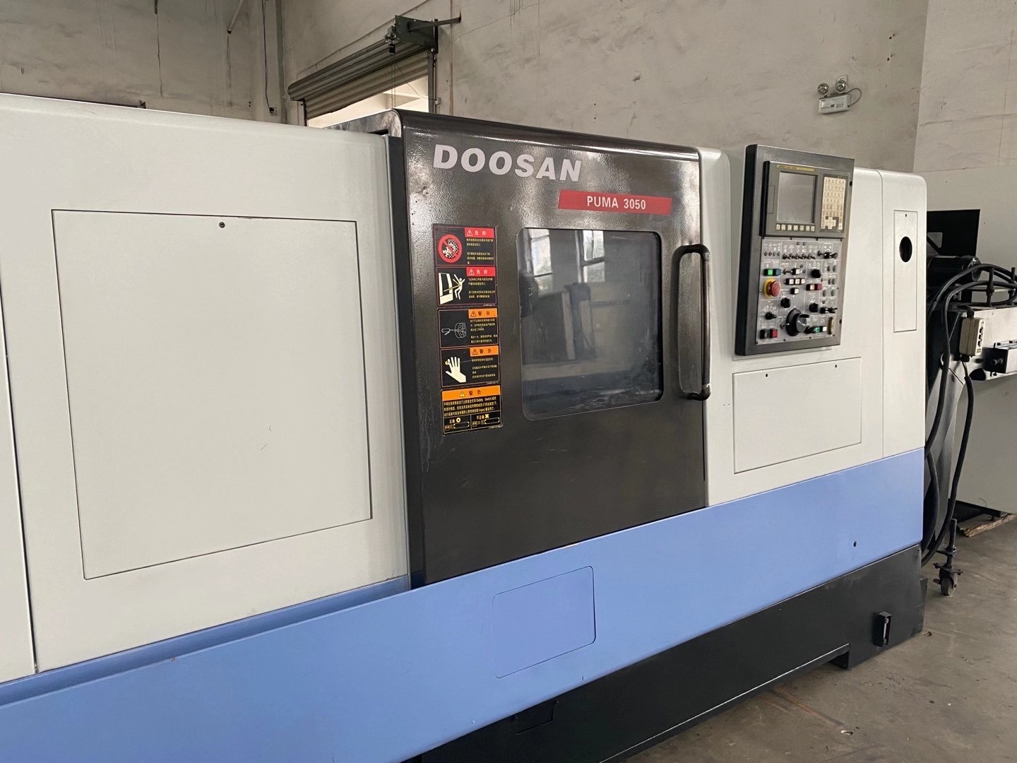 进囗精密车床 韩国斗山3050 数控斜车 高精密cnc 加工12寸卡盘