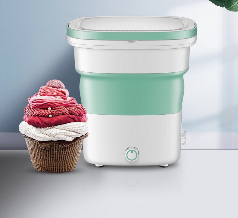 折叠洗衣机家用旅游便携式纳米杀菌小型内衣内裤洗衣机可跨境外贸