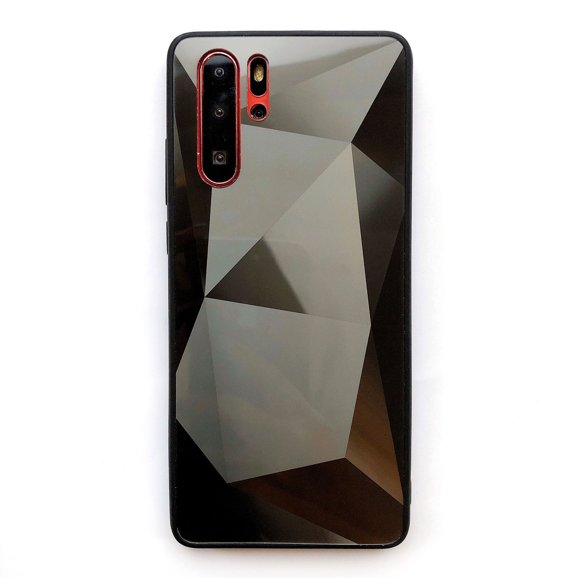 简约钻石果冻适用华为p40lite手机壳纯色全包p30pro保护套mate30