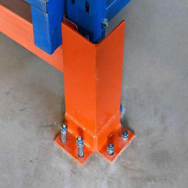 货架立柱保护角货架防护配件货架铁脚货架防撞护脚铁护角l型直角