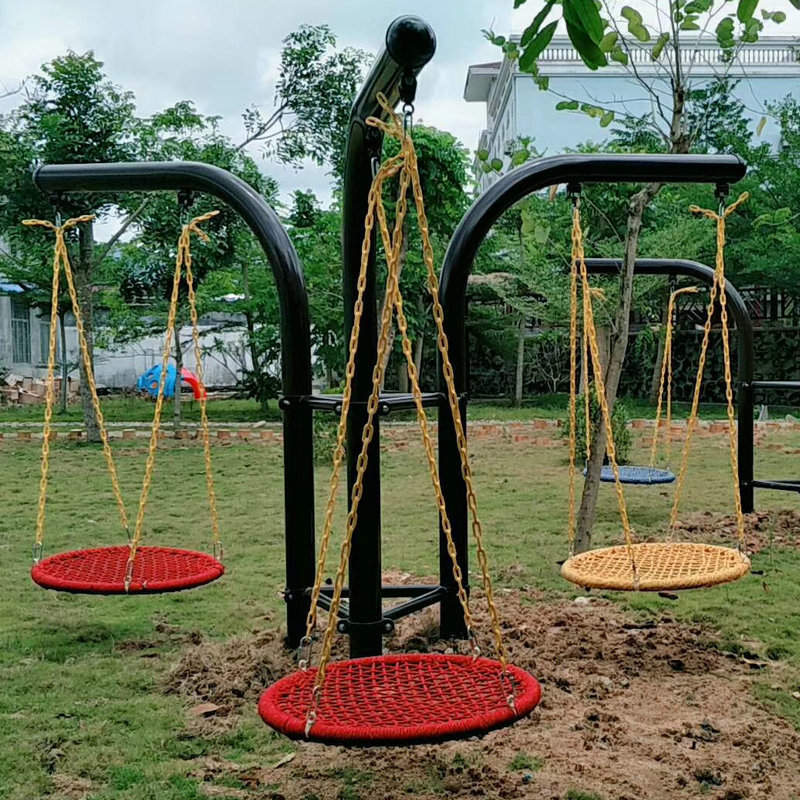 户外非标幼儿园秋千大型儿童公园亲子成人荡秋千家用庭院吊蓝摇椅
